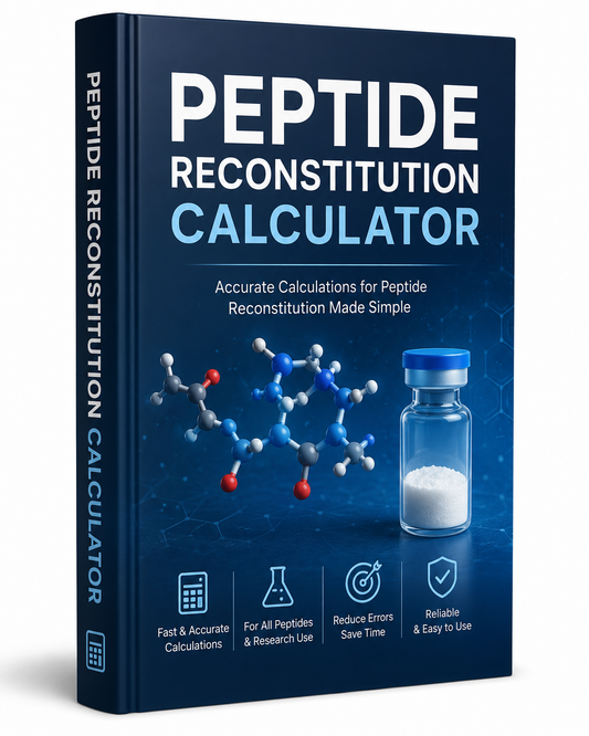 Peptide Reconstitution Calculator