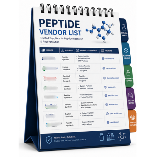Verified List of Vendors